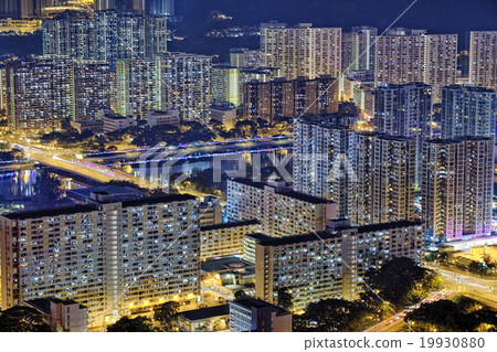 Hong Kong Sha Tin at Night Hong Kong Sha Tin at Night 19930880