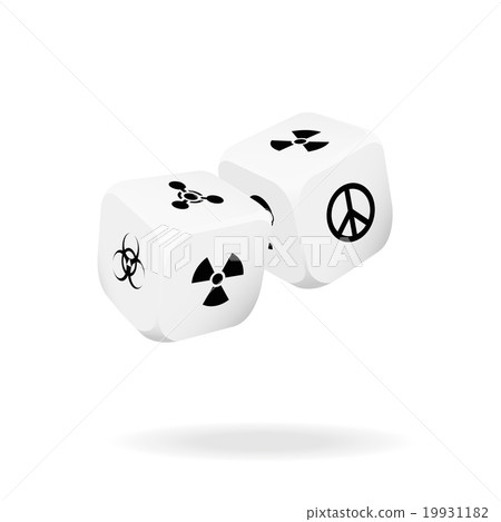 Two white dice of war Two white dice of war 19931182