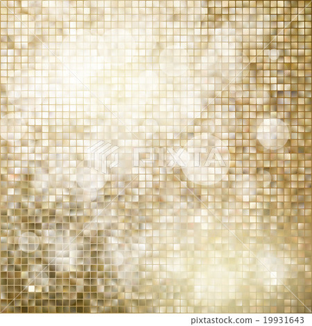 Golden mosaic background. EPS 10 19931643