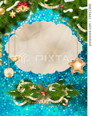 Christmas greeting card. EPS 10 19931966