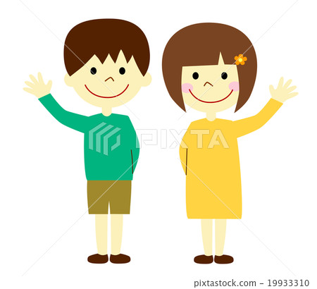 Boys and girls hand up Boys and girls hand up 19933310