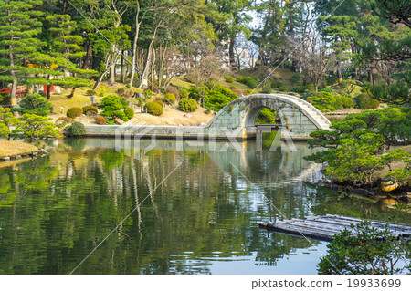 Shukkeien garden in Hiroshima, Japan 19933699
