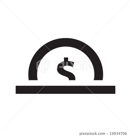 coin icon design vector 19934706