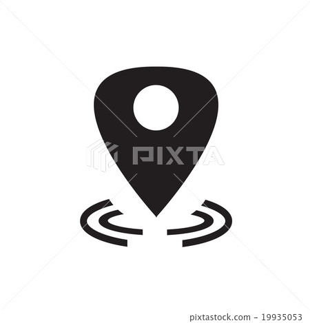 map pin icon 19935053