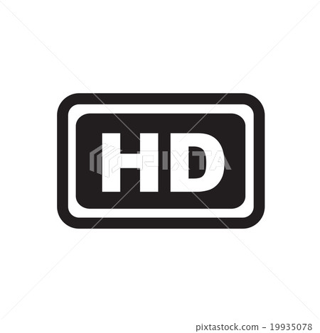 High definition icon 19935078
