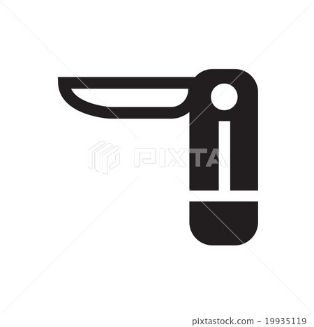 Knife icon vector 19935119