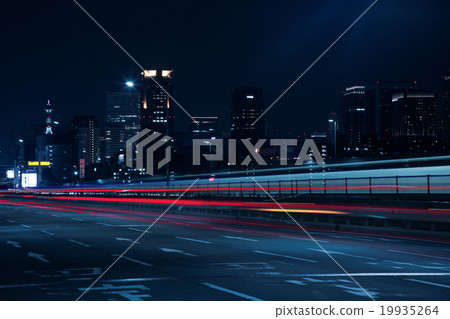 New Midosuji Night view 19935264