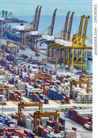 集裝箱堆場港口設施 19936063