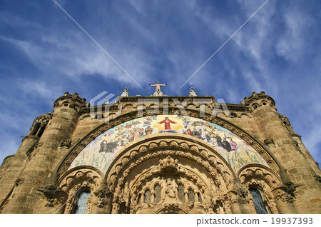 Tibidabo temple, Barcelona, Spain 19937393
