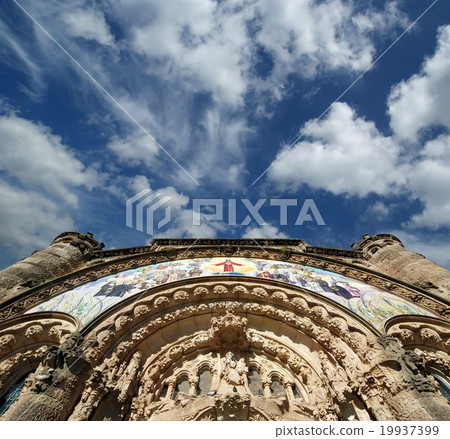 Tibidabo temple, Barcelona, Spain 19937399