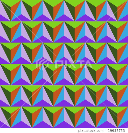 Normal map  triangle  for 3d texture  19937753