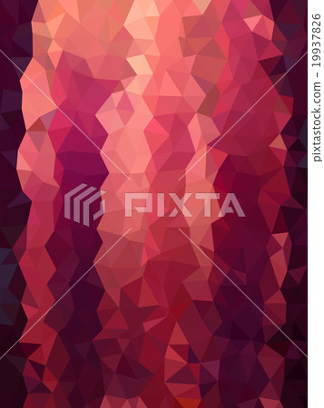 Dark red triangles pattern in black frame Dark red triangles pattern in black frame 19937826