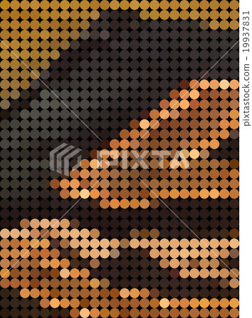 Millennium brown dot background Millennium brown dot background 19937831