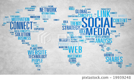 Social Media Internet Connection Global Communications Networkin 19939248