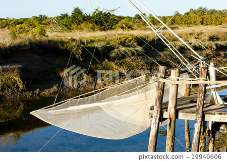 fishing net, Oleron Island,Poitou-Charentes,France fishing net, Oleron Island,Poitou-Charentes,France 19940606