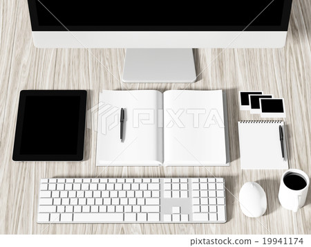 High angle view of a setting table High angle view of a setting table 19941174