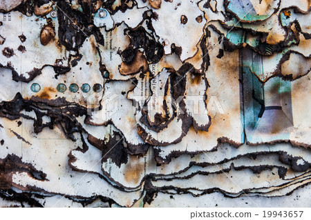 Burnt paper surface with dark charred page edges Burnt paper surface with dark charred page edges 19943657