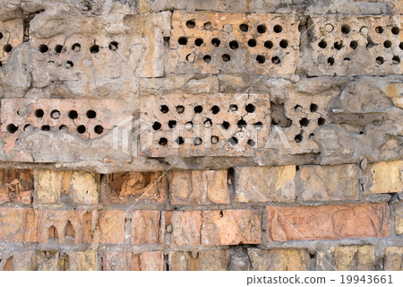 The old brick wall 19943661
