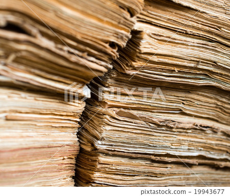 Old paper documents in the archive Old paper documents in the archive 19943677