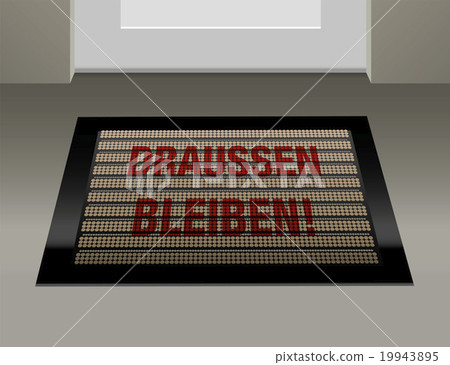 Stay Outside German Doormat Stay Outside German Doormat 19943895