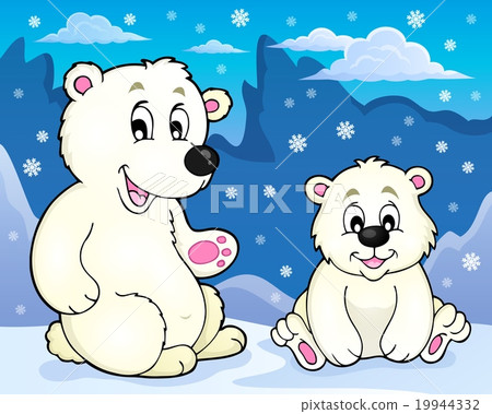 Polar bears theme image 2 19944332