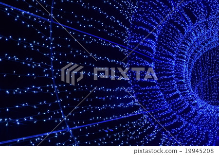 Blue illumination dome 19945208