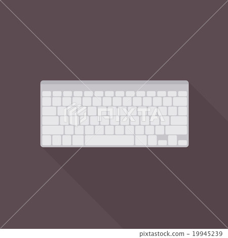 keyboard icon top view 19945239