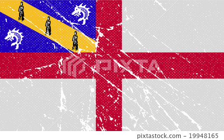 Flag of Kuban Peoples Republic with old texture Flag of Kuban Peoples Republic with old texture 19948165