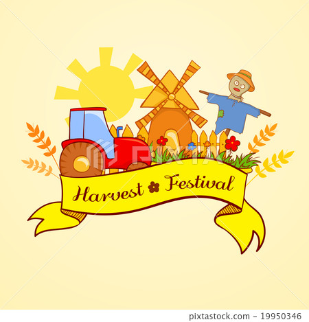 Harvest Festival, vector illustration 19950346