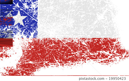 Flag of  with old texture. Vector 19950423