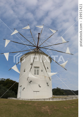 Greek windmill of Shodoshima Olive Park Greek windmill of Shodoshima Olive Park 19951421