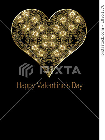 Heart Heart Background Material Valentine's Day Gold Background Heart Heart Background Material Valentine's Day Gold Background 19951576