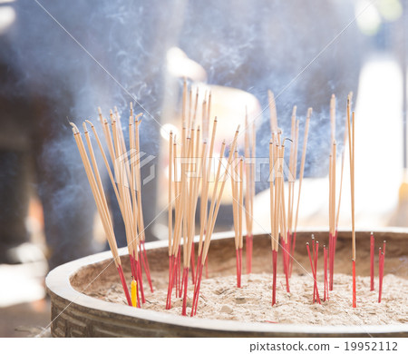Joss stick pray respect to Buddha Joss stick pray respect to Buddha 19952112