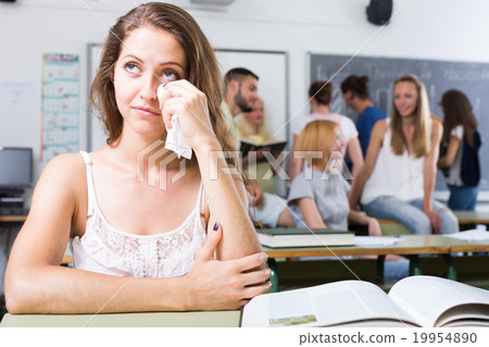 Alone student Alone student 19954890