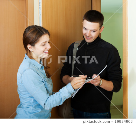Postman brought letter Postman brought letter 19954903