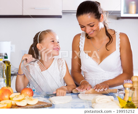 Preparation of yeast dough 19955252