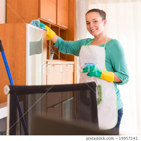 professional cleaner cleaning the office professional cleaner cleaning the office 19957141