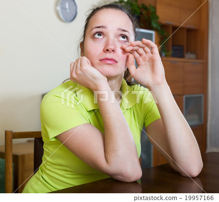 Depressed female 19957166