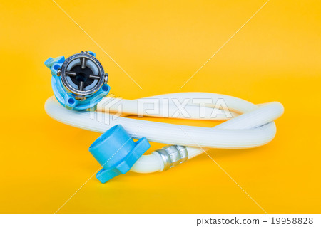 Rubber hoses for the water to the washing machine 19958828