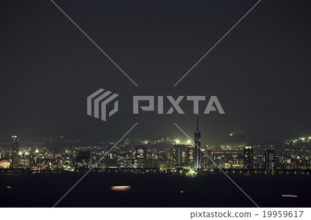 Fukuoka Tower night view 19959617