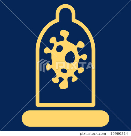 Infection Protection Icon - Stock Illustration [19960214] - PIXTA