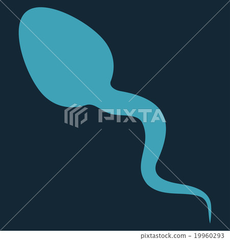 Zoosperm Flat Icon Zoosperm Flat Icon 19960293