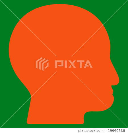 Bald Head Icon Bald Head Icon 19960386