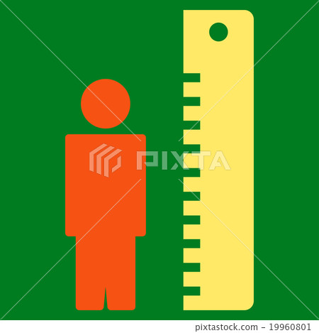 Height Meter Icon - Stock Illustration [19960801] - PIXTA