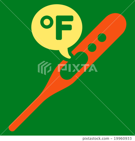 Fahrenheit Temperature Icon Fahrenheit Temperature Icon 19960933