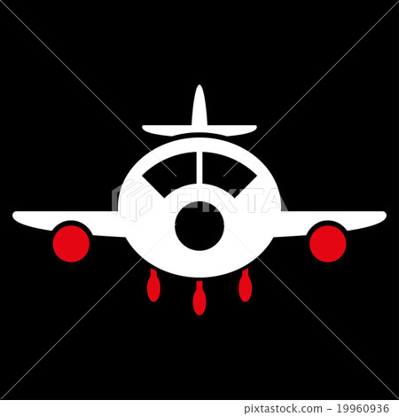 Aircraft Flat Icon Aircraft Flat Icon 19960936