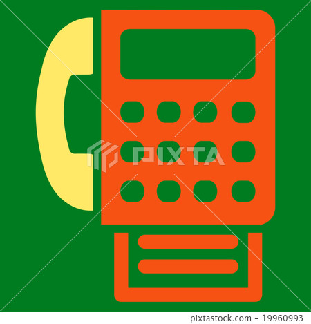 Fax Flat Icon 19960993