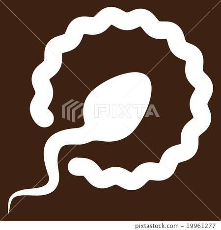 Sperm Penetration Flat Icon 19961277