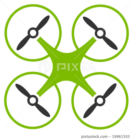 Nanocopter Flat Icon 19961583