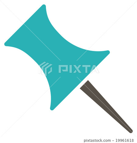Pin Flat Icon 19961618